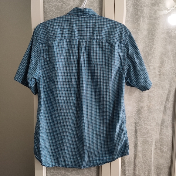 Eddie Bauer relaxed fit plaid Cotton shirt - Picture 2 of 4